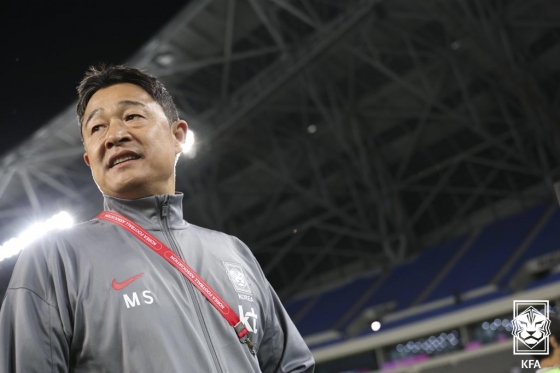韩国U22主帅谈不敌中国U22：这是友谊赛，更多的是练兵